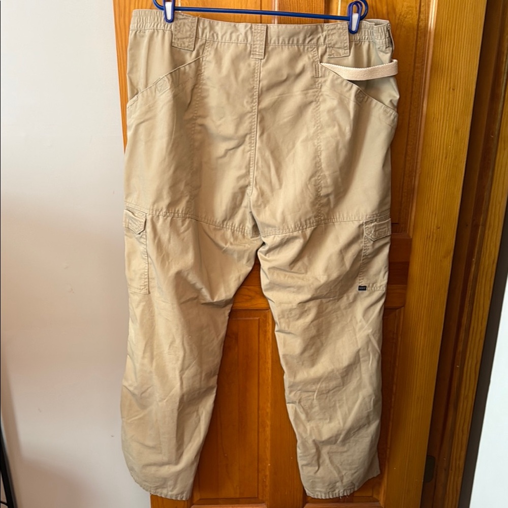 5.11 Tactical Tan Cargo Pants with Relaxed Fit - Picture 8 of 8